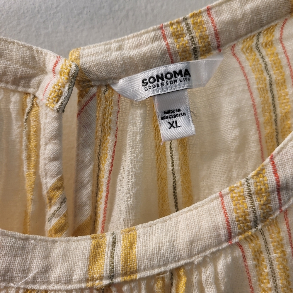 Cotton XL ombre top - Picture 3 of 4